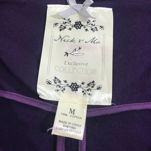 Nick & Mo Anthropologie Jacket Belted Cotton M​​​ - Picture 9 of 16